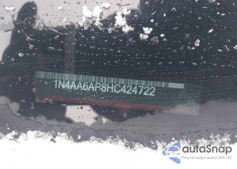 2017 Nissan Maxima 3.5 Sv from USA, damaged, VIN 1N4AA6AP8HC424722